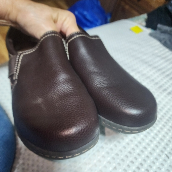 THOM MCAN EUC MENS SZ 10 DALTON DALTON BROWN LEATHER SLIPON SHOES - Picture 8 of 9